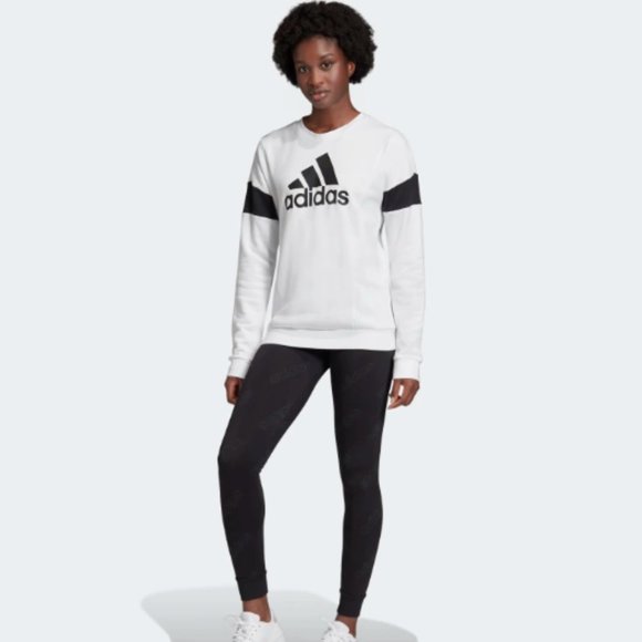 ADIDAS Badge of Sport Crewneck Sweatshirt - Picture 3 of 8